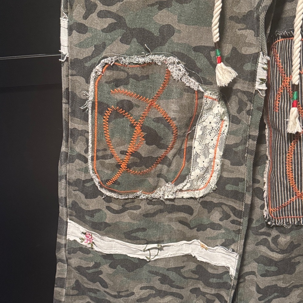 POL Camouflage Patchwork Pants - image 7